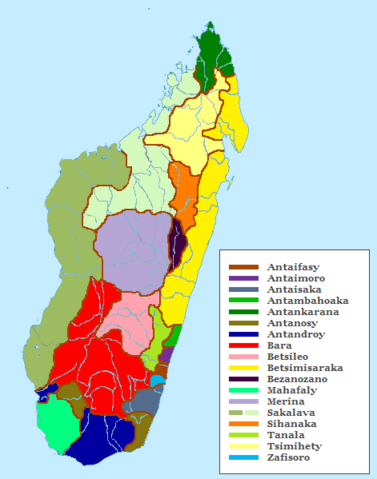2.4 Ethnografische Karte Madagaskar